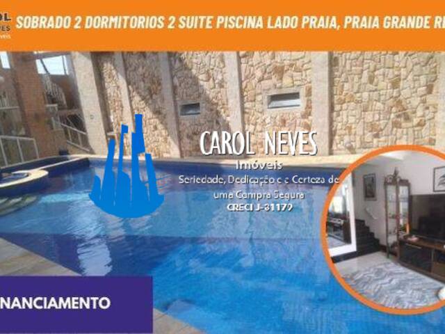 #12941 - Sobrado para Venda em Praia Grande - SP - 1