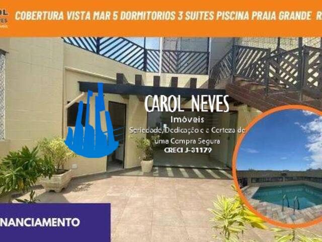 #12962 - Cobertura para Venda em Praia Grande - SP - 1