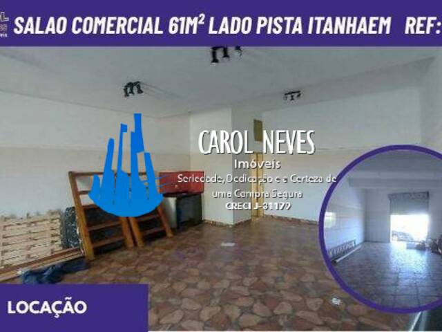 #6909 - Salão Comercial para Locação em Itanhaém - SP - 1