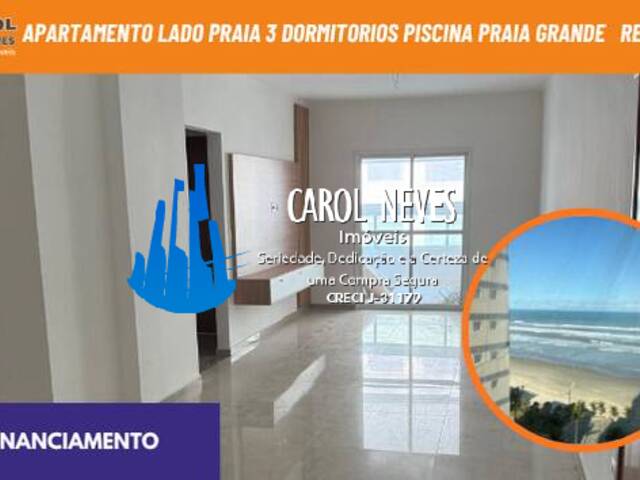 #13019 - Apartamento para Venda em Praia Grande - SP - 1