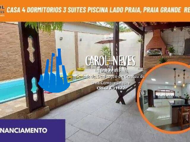 #13020 - Casa para Venda em Praia Grande - SP - 1