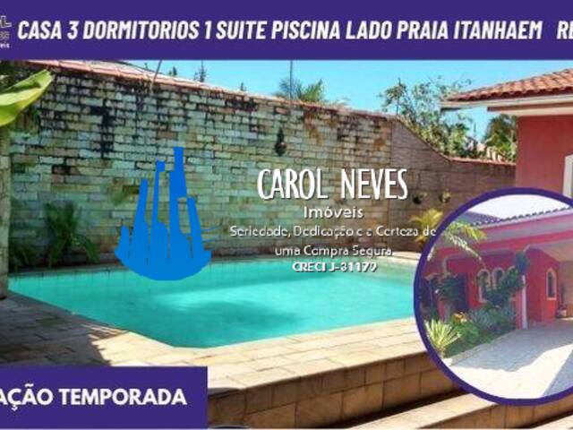 #7215 - Casa para Locação em Itanhaém - SP - 1