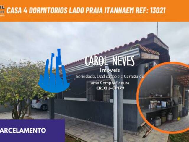 #13021 - Casa para Venda em Itanhaém - SP - 1