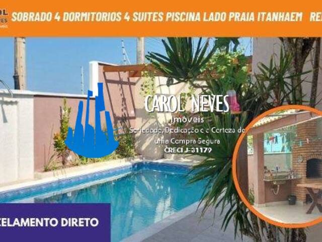 #13026 - Casa para Venda em Itanhaém - SP - 1