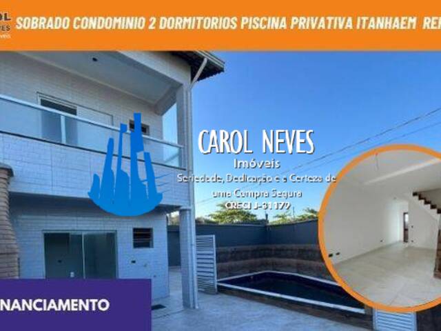 #13054 - Casa em condomínio para Venda em Itanhaém - SP - 1