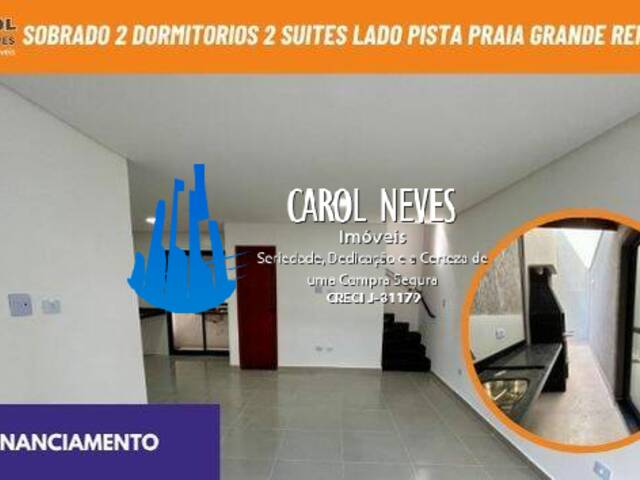 #13068 - Casa para Venda em Praia Grande - SP - 1