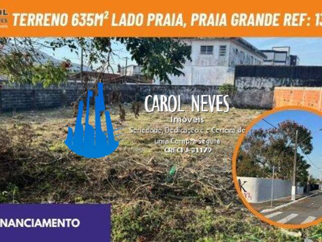 #13070 - Terreno para Venda em Praia Grande - SP - 1