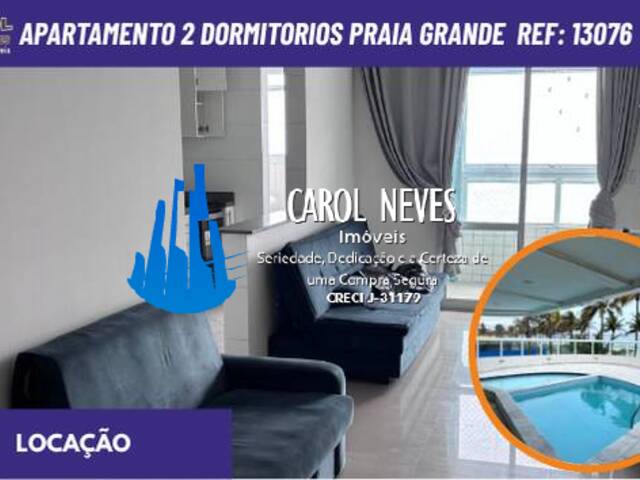 #13076 - Apartamento para Venda em Praia Grande - SP - 1