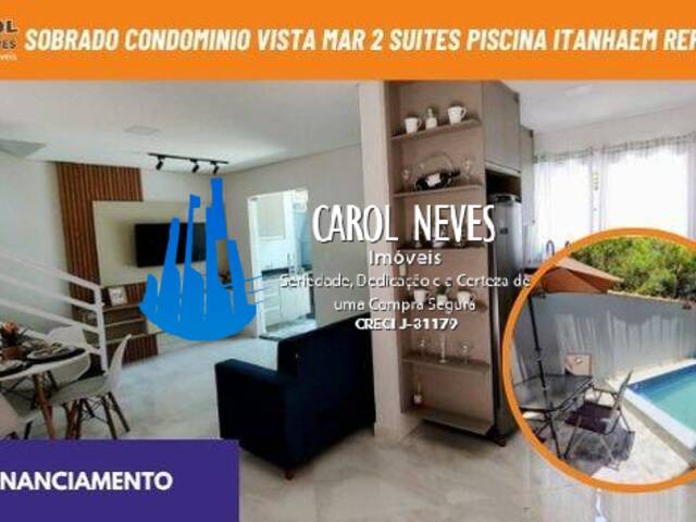 #7473 - Casa em condomínio para Venda em Itanhaém - SP