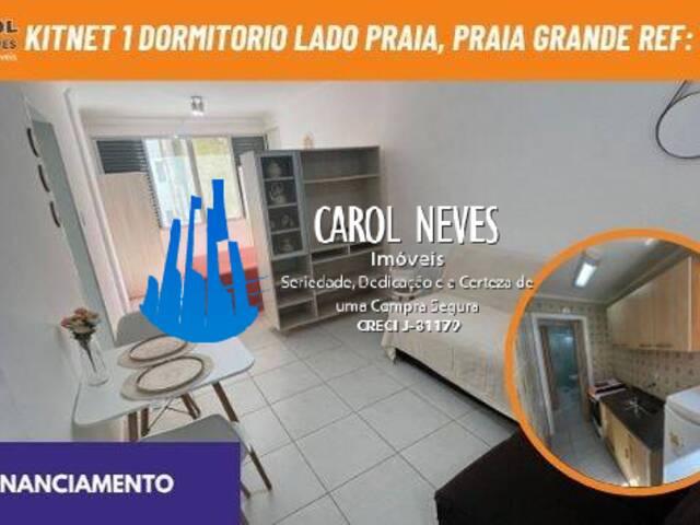 #13092 - Kitnet para Venda em Praia Grande - SP - 1