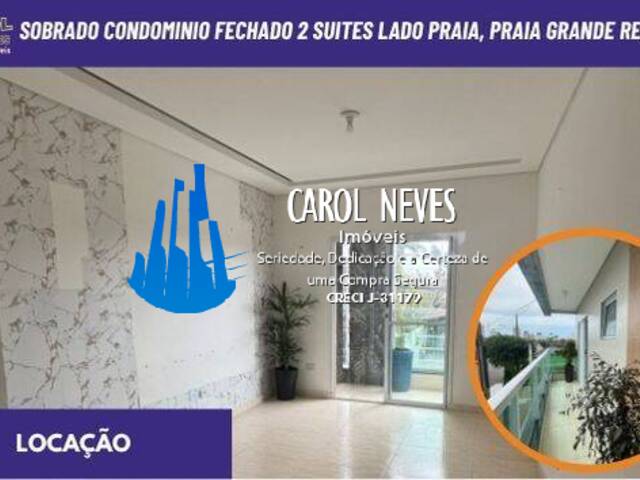 #13099 - Sobrado para Locação em Praia Grande - SP - 1