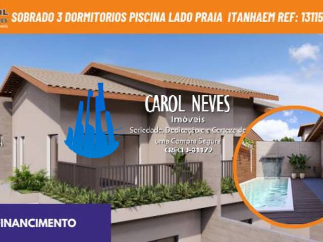 #13115 - Sobrado para Venda em Itanhaém - SP - 1