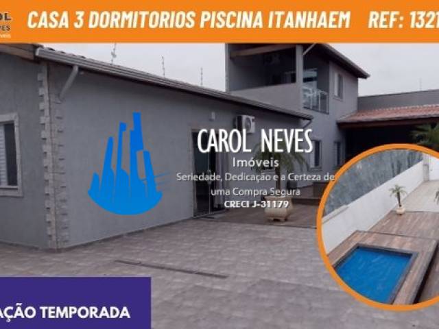 #13211 - Casa para Locação em Itanhaém - SP - 1