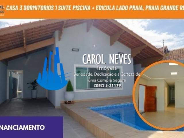 #13281 - Casa para Venda em Praia Grande - SP - 1