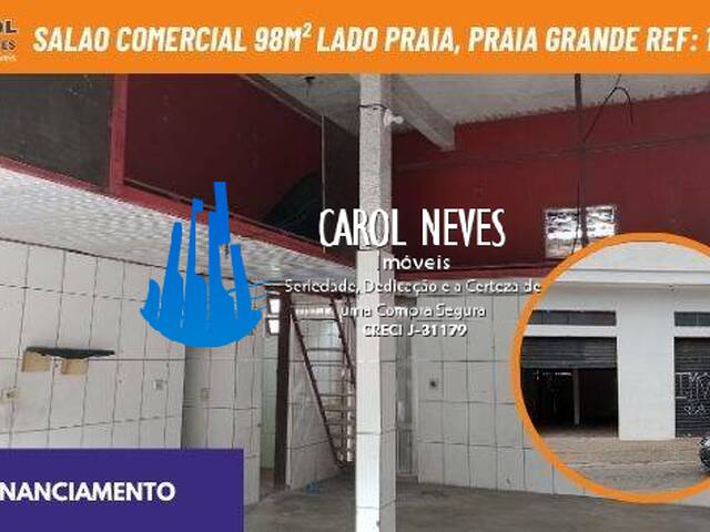 #13344 - Salão Comercial para Venda em Praia Grande - SP - 1