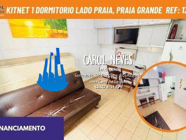 #13380 - Kitnet para Venda em Praia Grande - SP - 1