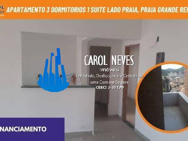 #13412 - Apartamento para Venda em Praia Grande - SP - 1