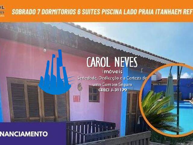 #13479 - Sobrado para Venda em Itanhaém - SP