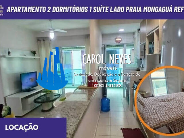 #13594 - Apartamento para Locação em Mongaguá - SP