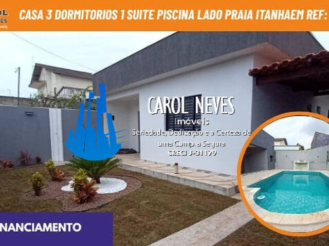 #13687 - Casa para Venda em Itanhaém - SP - 1
