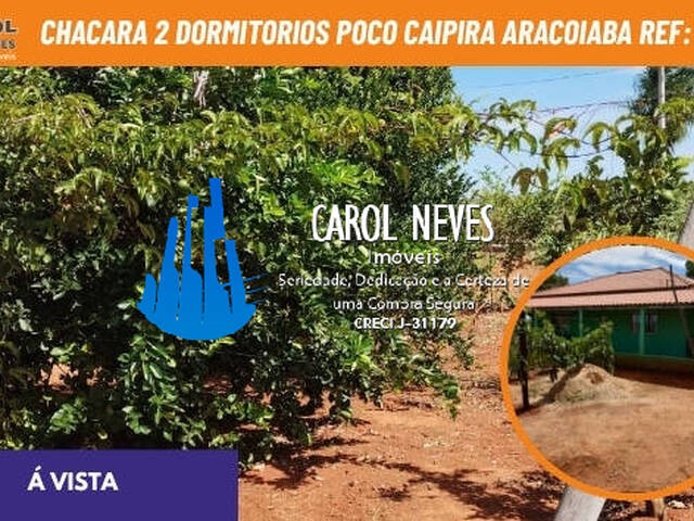 #13693 - Chácara para Venda em Araçoiaba da Serra - SP - 1