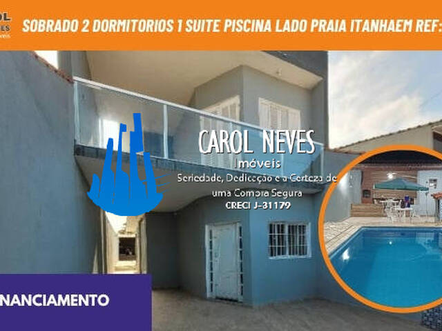 #13695 - Sobrado para Venda em Itanhaém - SP - 1