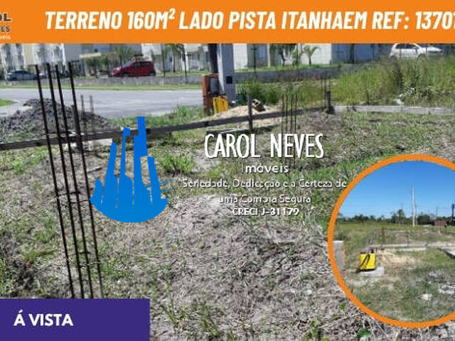 #13701 - Terreno para Venda em Itanhaém - SP - 1