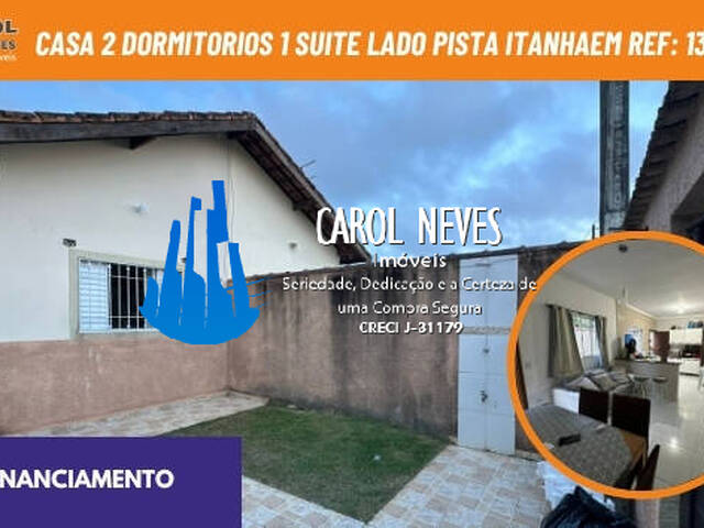 #13702 - Casa para Venda em Itanhaém - SP - 1