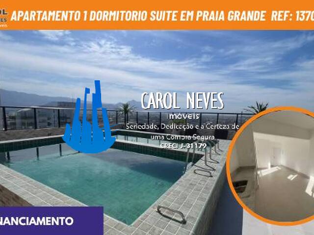 #13708 - Apartamento para Venda em Praia Grande - SP - 1