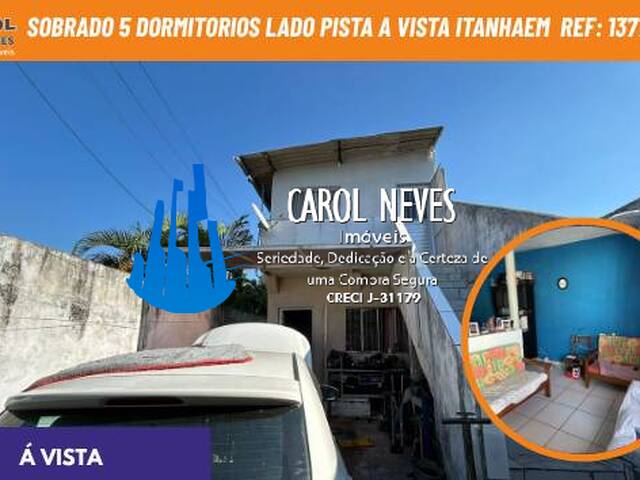 #13713 - Sobrado para Venda em Itanhaém - SP - 1