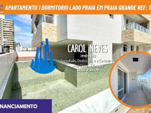 #13719 - Apartamento para Venda em Praia Grande - SP - 1