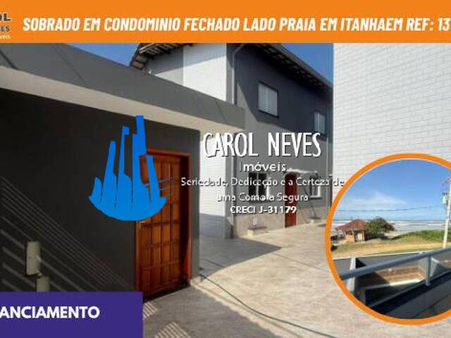 #13743 - Sobrado para Venda em Itanhaém - SP - 1