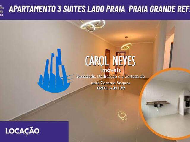 #13749 - Apartamento para Locação em Praia Grande - SP - 1