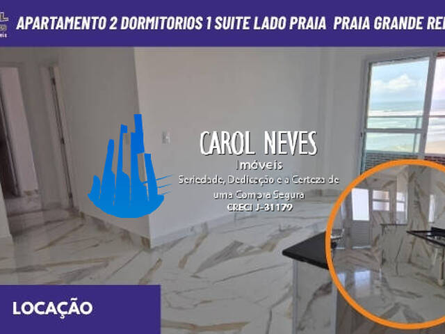 #13751 - Apartamento para Locação em Praia Grande - SP - 1