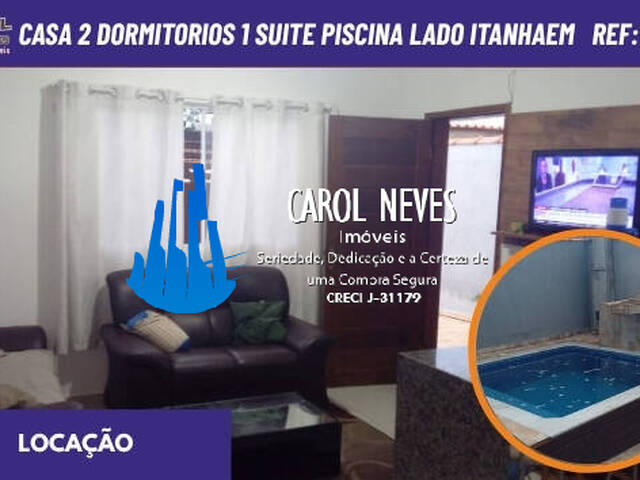 #13771 - Casa para Locação em Itanhaém - SP - 1