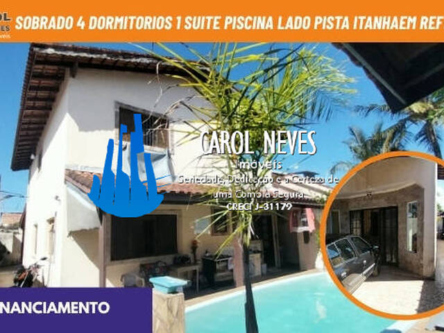 #13800 - Casa para Venda em Itanhaém - SP - 1