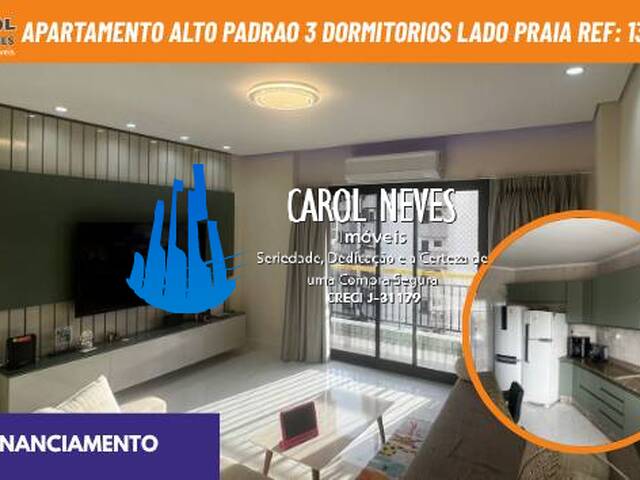 #13815 - Apartamento para Venda em Praia Grande - SP - 1
