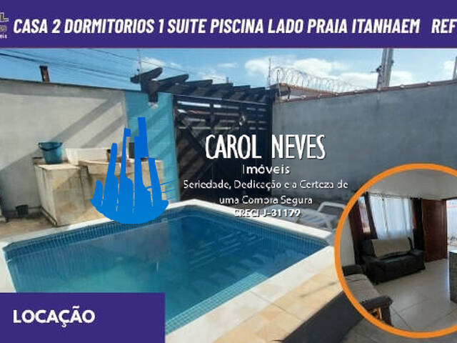 #13771 - Casa para Locação em Itanhaém - SP - 1