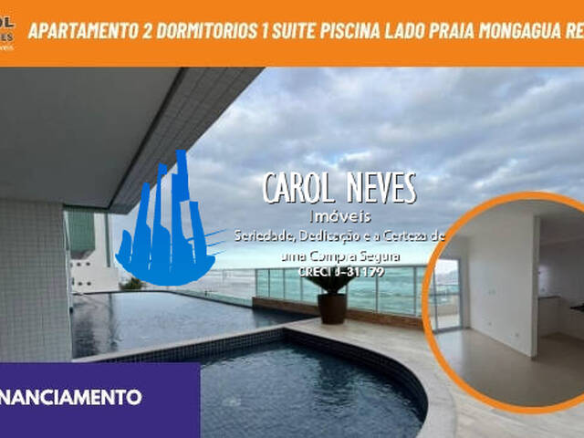 #13833 - Apartamento para Venda em Mongaguá - SP - 1