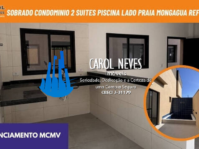 #13846 - Casa em Condomínio Fechado para Venda em Mongaguá - SP - 1