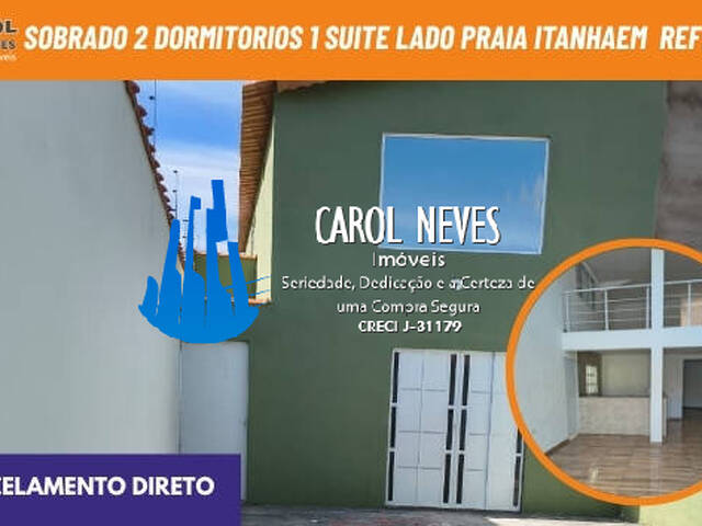 #13871 - Sobrado para Venda em Itanhaém - SP - 1