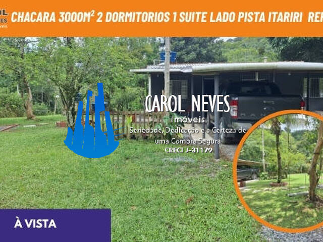#13875 - Chácara para Venda em Itariri - SP - 1