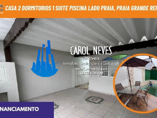 #13883 - Casa para Venda em Praia Grande - SP - 1