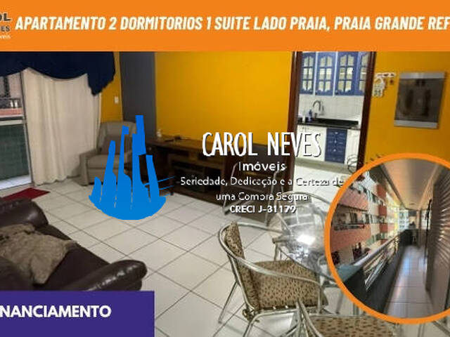 #13884 - Apartamento para Venda em Praia Grande - SP - 1