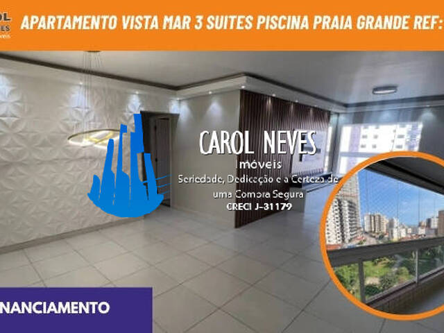 #13885 - Apartamento para Venda em Praia Grande - SP - 1