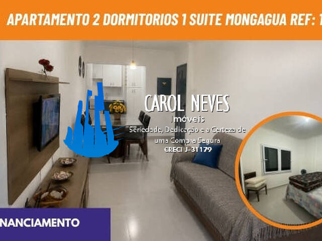#10025 - Apartamento para Venda em Mongaguá - SP