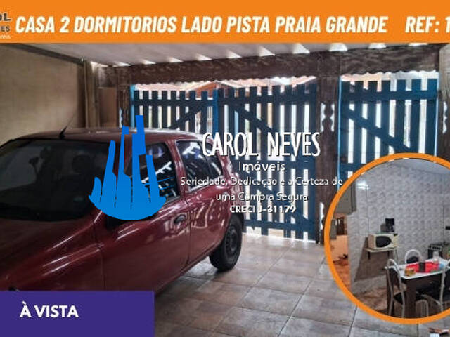 #13910 - Casa para Venda em Praia Grande - SP - 1