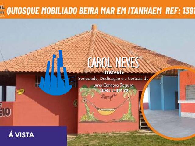 #13912 - Quiosque para Venda em Itanhaém - SP - 1