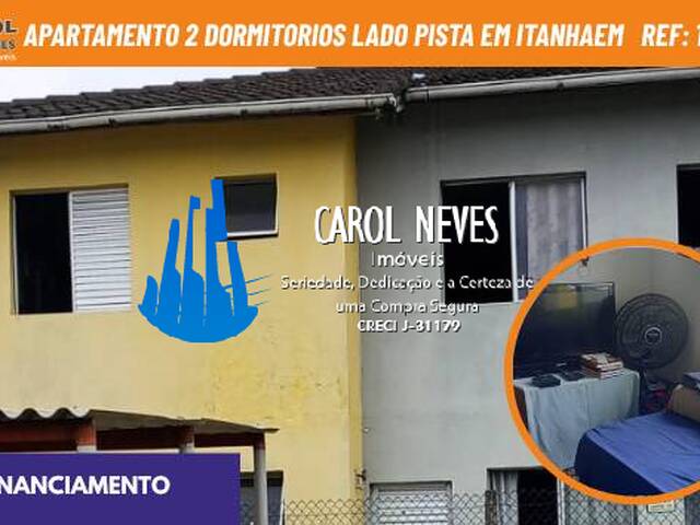 #13914 - Apartamento para Venda em Itanhaém - SP - 1