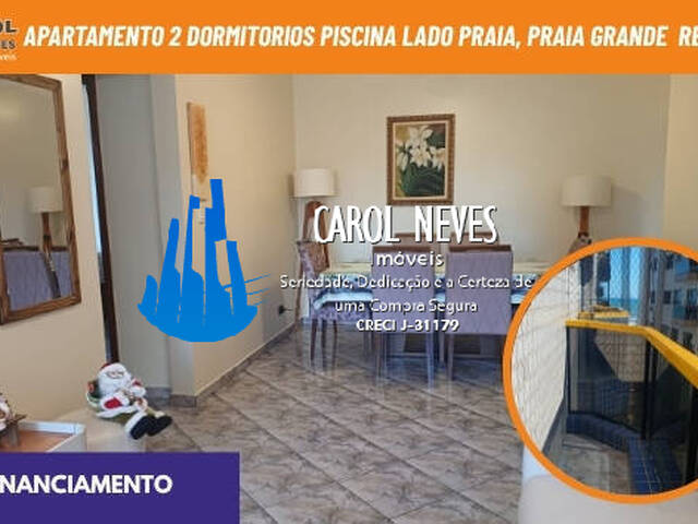#13917 - Apartamento para Venda em Praia Grande - SP - 1